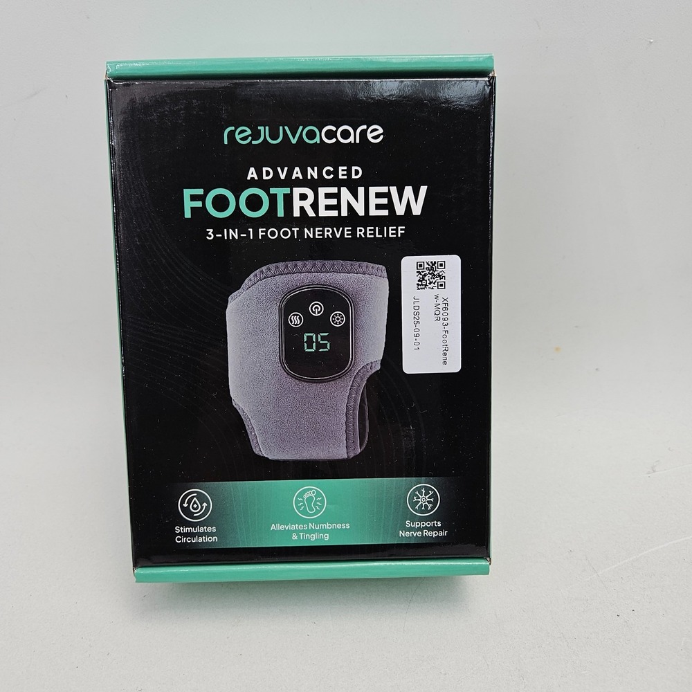 Rejuvacare Foot Renew 3-in-1 Nerve Relief Method +Ankle Massager 1ct Single